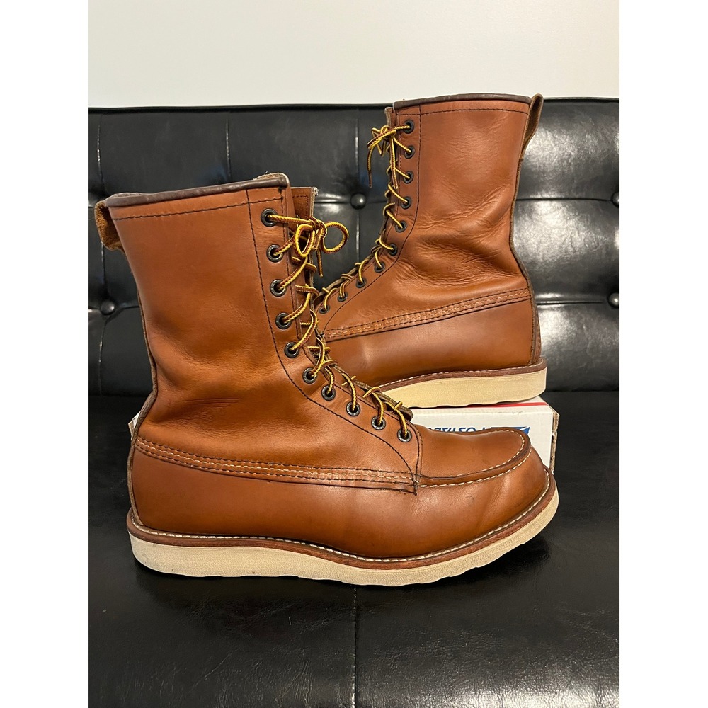 Red Wing 10877 Heritage 8 Inch Classic Moc Toe